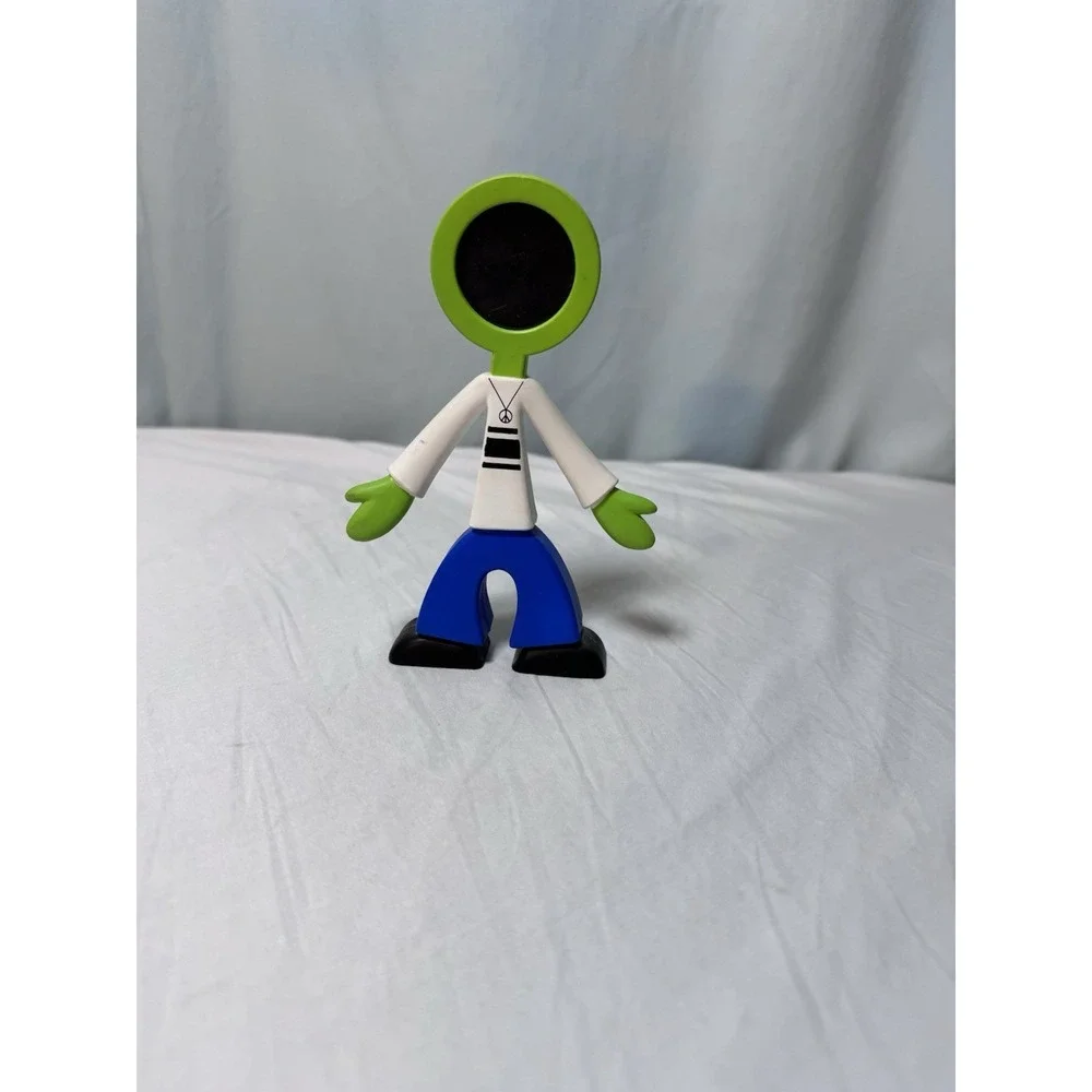 Vintage 2000 Flexo-Groovester Mini Frame Y2K Rubber Man Bendable